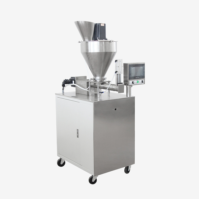 Hualian 5-5000g Automatische Schraubenstärke Paste Erdnussbutterfüllerfüllmaschine 