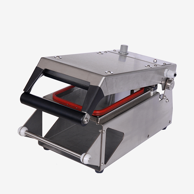 Halbautomatische Versiegelungsmaschine für Lebensmittelschalen zum Verkauf HTS-175