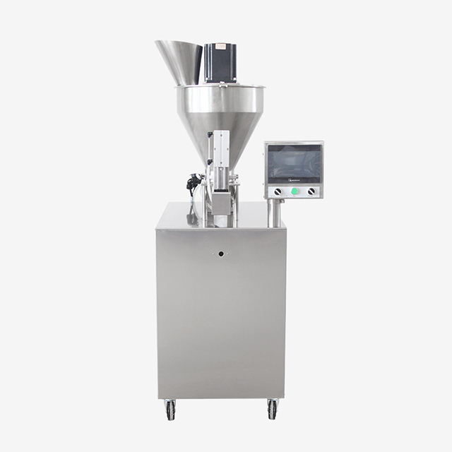 Hualian 5-5000g Automatische Schraubenstärke Paste Erdnussbutterfüllerfüllmaschine 
